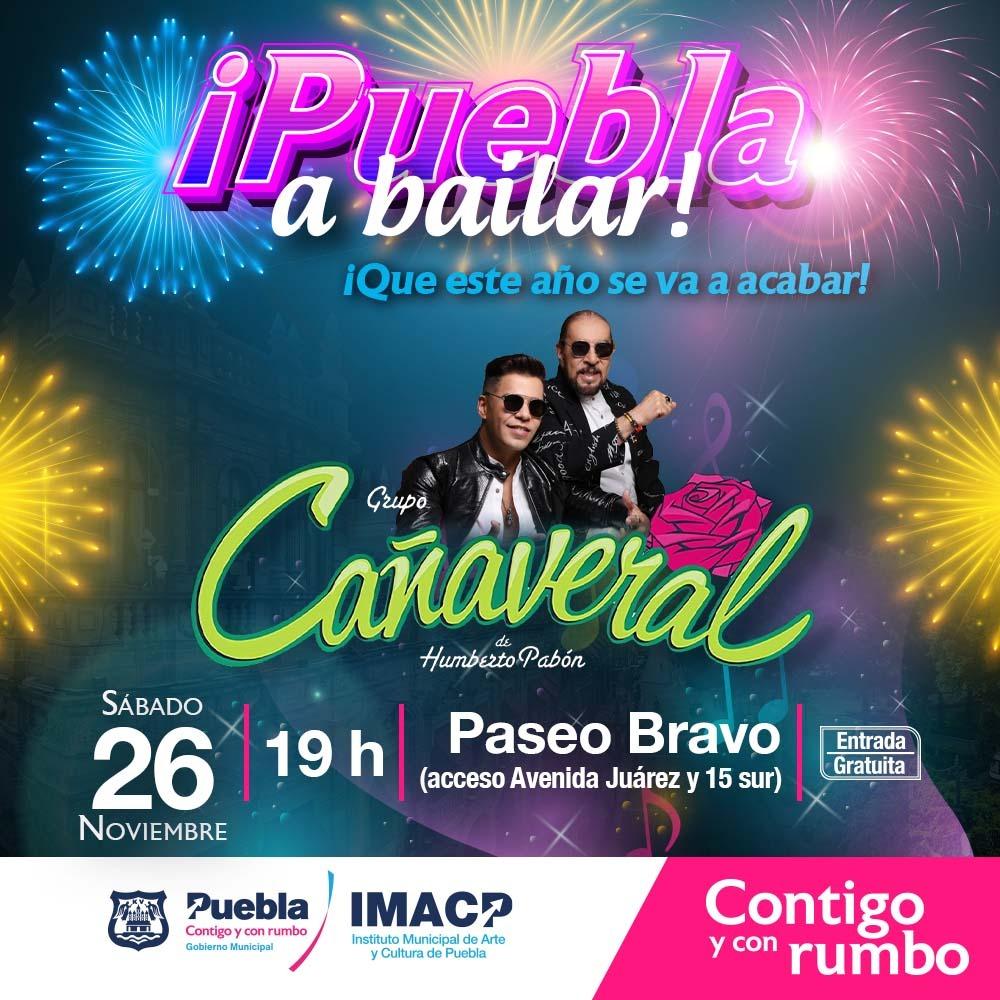 Este sábado 26 de noviembre se presentará el Grupo Cañaveral en el Paseo Bravo