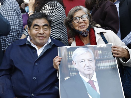La mega marcha a favor de AMLO mostró el apoyo de los mexicanos a su presidente: Barbosa&nbsp;