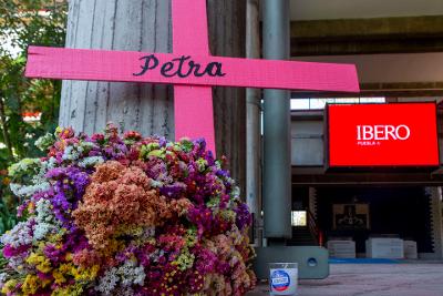 Amor, rabia y fe: IBERO Puebla rechaza violencia machista en 25N