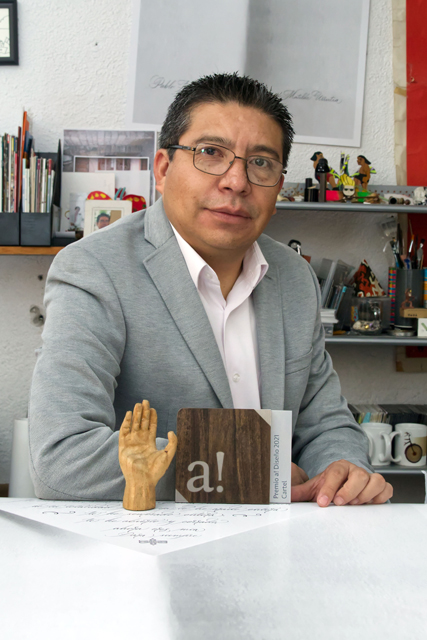 Gana académico BUAP primer lugar del Premio a! Diseño 2021, en la categoría Cartel Profesional