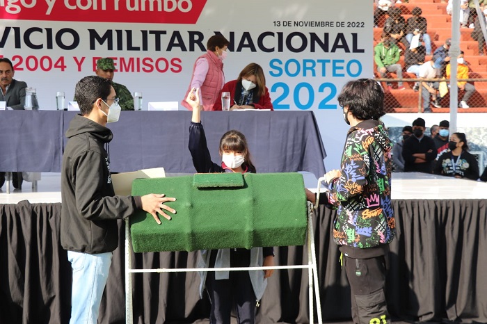 Más de 7 mil jóvenes acudieron al Sorteo para el Servicio Militar Nacional