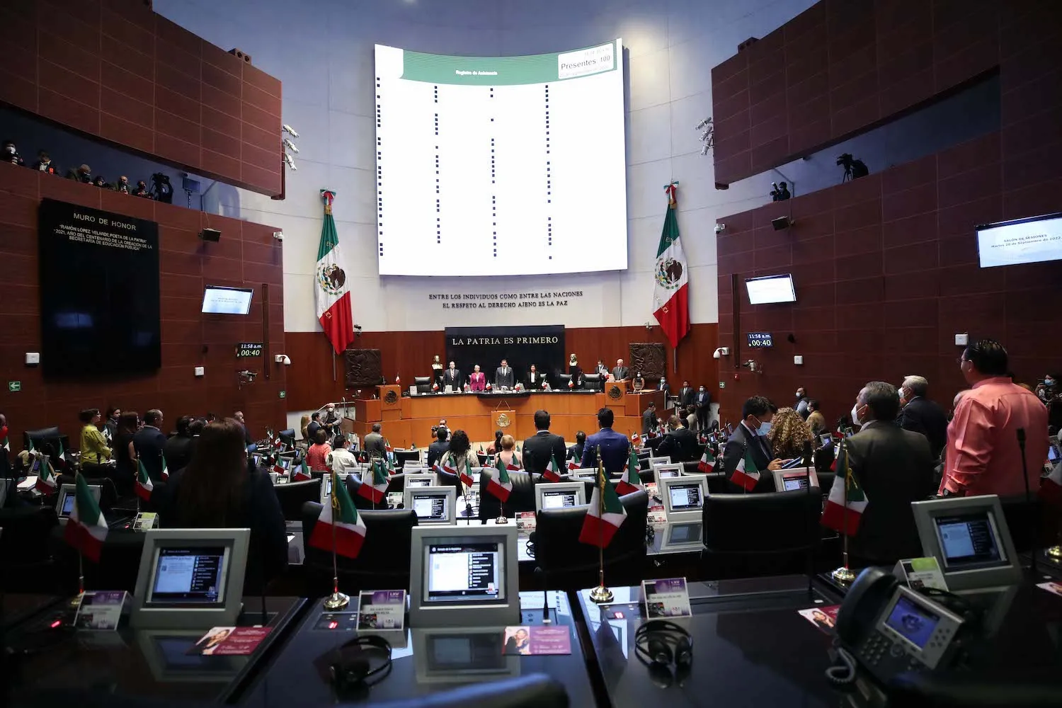 Recibe Senado minuta del plan B de Reforma Electoral