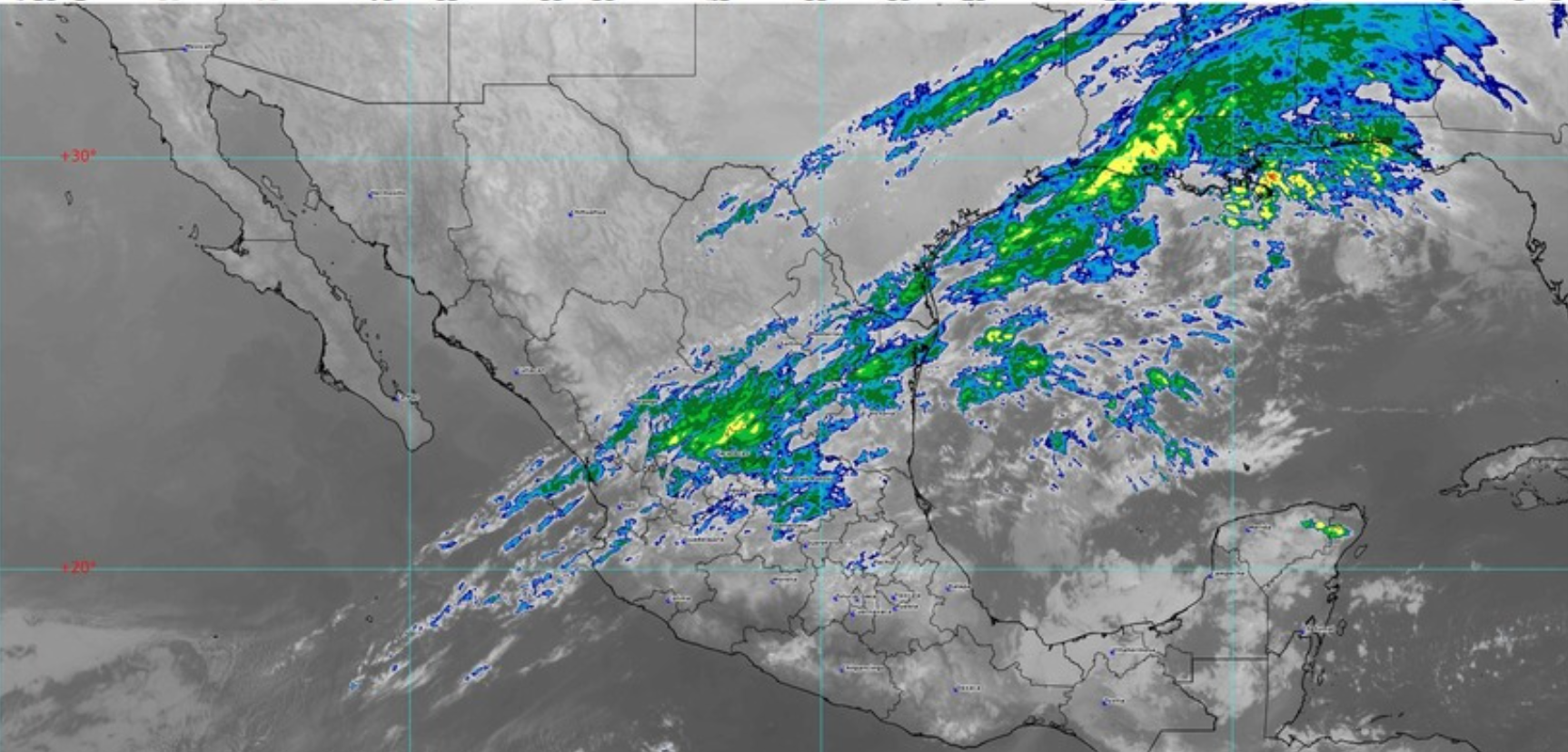 Alerta por descenso de temperatura en gran parte de México