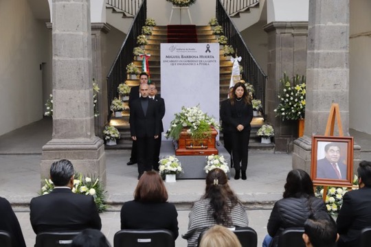 Miguel Barbosa dejó un legado a observar para ser mejores servidores públicos: Sánchez Roldán