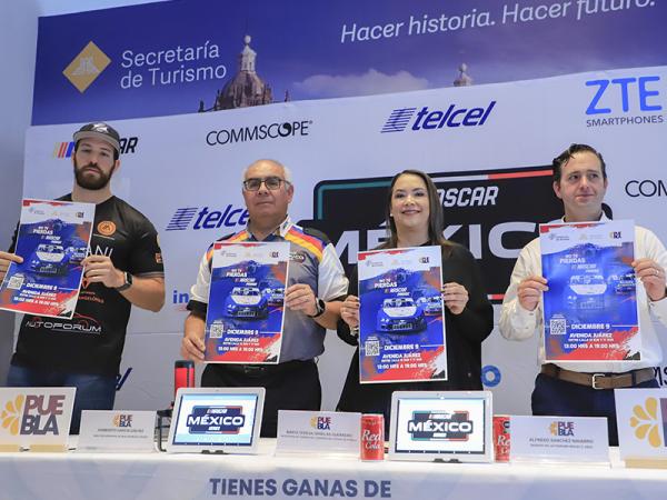 Regresa a Puebla Nascar Series México; Turismo estima derrama de 17mdp