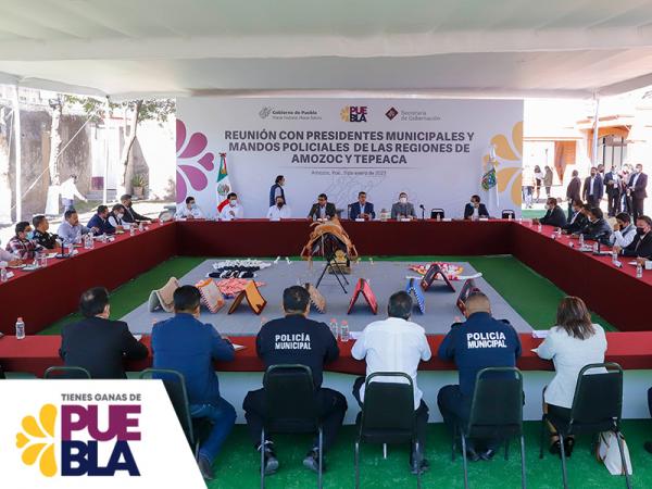 Refrenda Céspedes Peregrina vínculo con municipios para fortalecer seguridad
