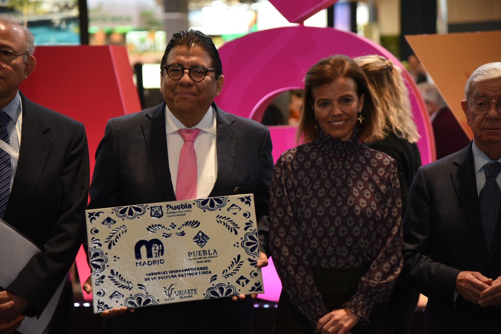 Municipio de Puebla es oficialmente capital Iberoamericana de la Cultura Gastronómica