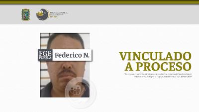 Sexto policía municipal de Tulcingo vinculado a proceso