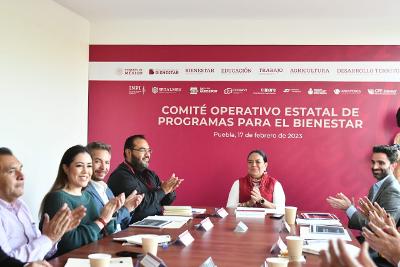 Gobierno de México consolida la política de bienestar en Puebla