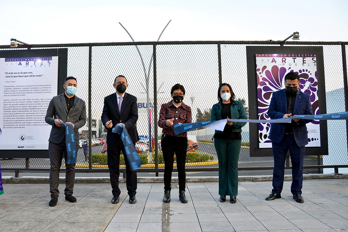 Inaugura Lilia Cedillo la exposición ‘Las artes en Puebla’ en el CCU