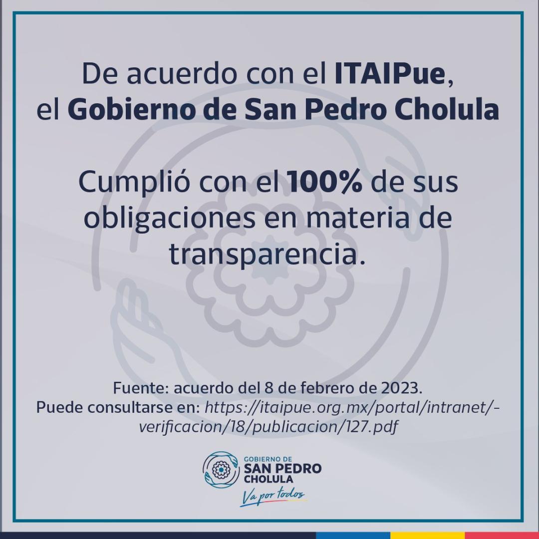 Cumple gobierno de Paola Angon con el 100% de sus obligaciones en transparencia: ITAIPUE