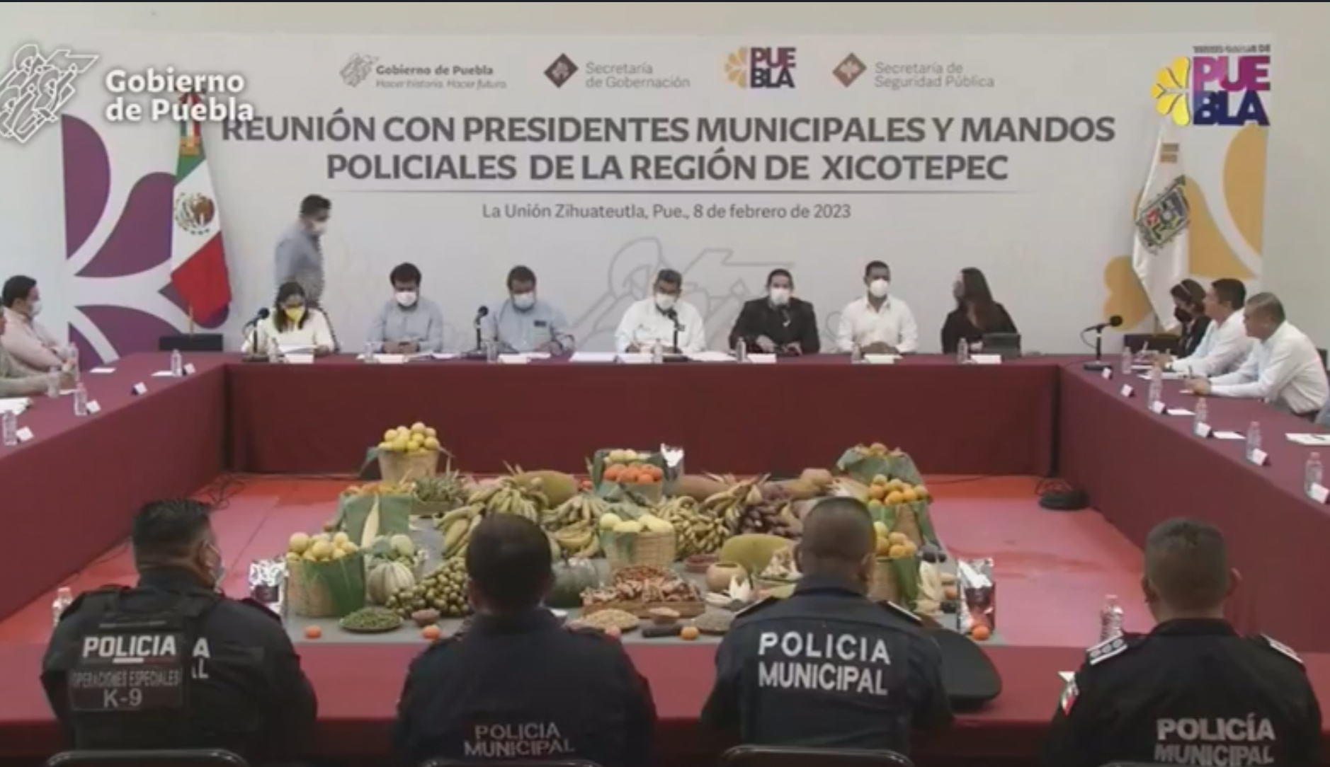 Salomón Céspedes se compromete a fortalecer las instituciones policiacas de los Ayuntamientos, advierte que deben actuar&nbsp;&nbsp;de forma clara, transparente y apegados&nbsp;&nbsp;a derecho
