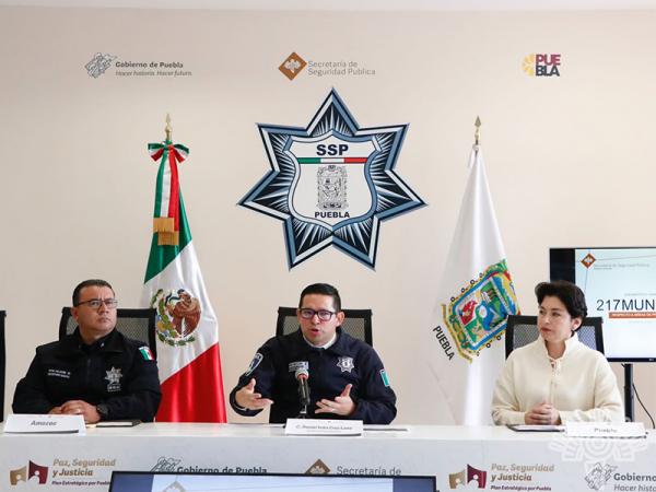 En 92 municipios de Puebla se crearán áreas especializadas en el combate de actos ilícitos
