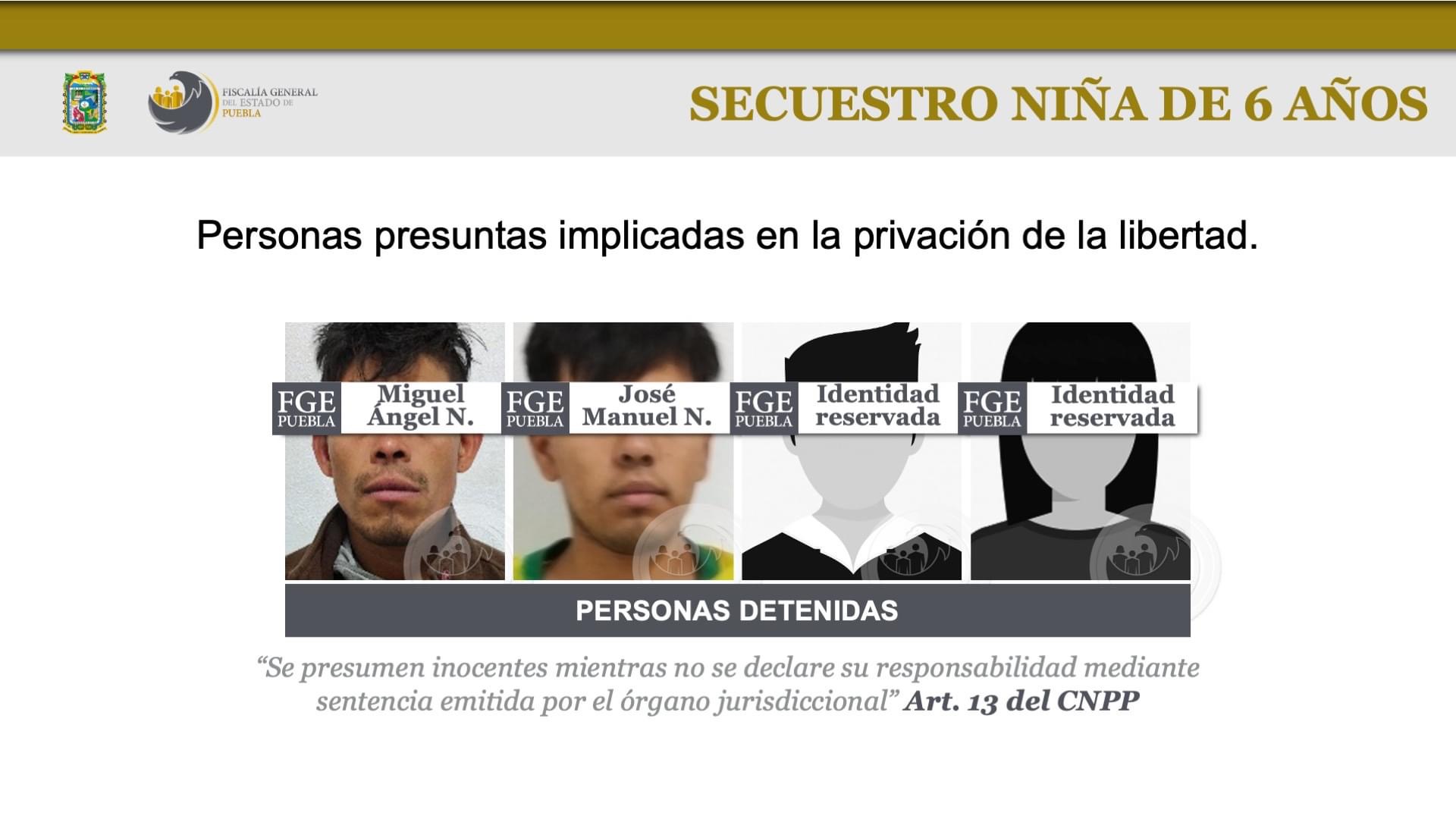 Dos menores&nbsp;&nbsp;de edad secuestraron a una niña de 6 años; la hermana de la víctima también participó