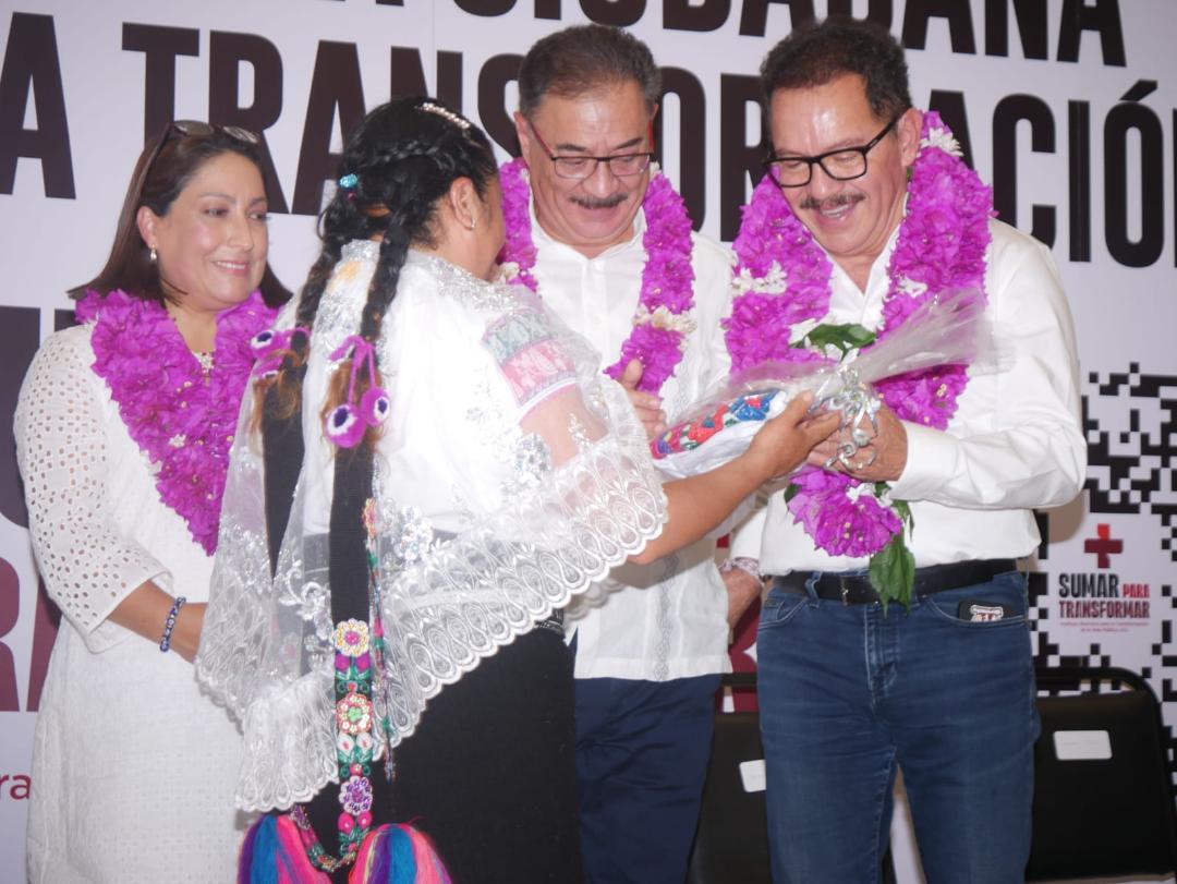 Asegura Nacho Mier que su movimiento dará atención prioritaria a los pueblos indígenas
