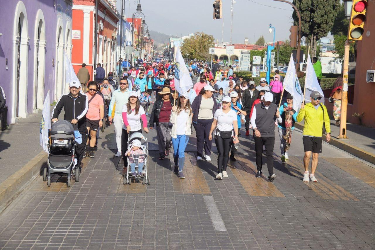 Autoridades de San Pedro Cholula realizan actividades con motivo del Día de la Familia