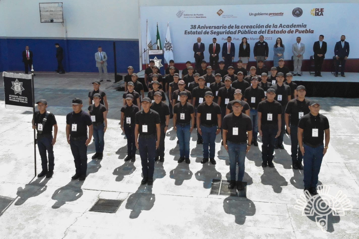 Conmemora SSP 38 aniversario de la Academia Estatal de Seguridad Pública