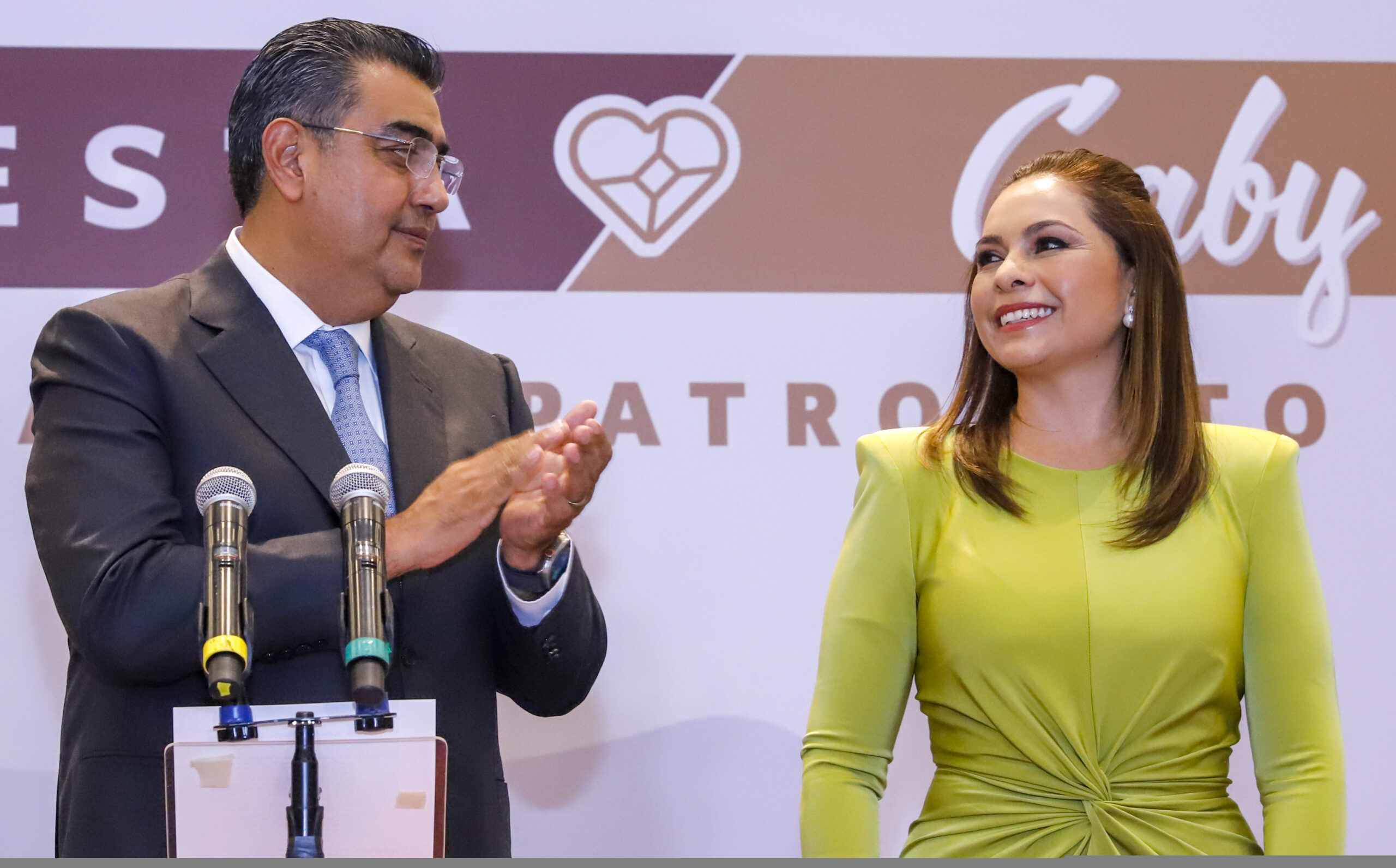 Gaby Bonilla, presidenta del DIF Puebla, la mejor evaluada a nivel nacional