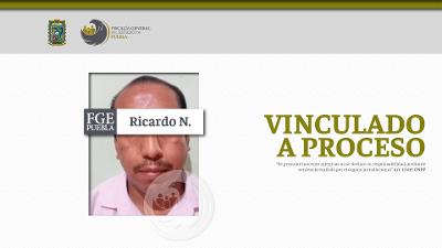 Vinculado a proceso por violación agravada, abuso sexual y violencia familiar