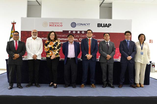 Celebran Conacyt y BUAP foro sobre iniciativa de Ley General en HCTI
