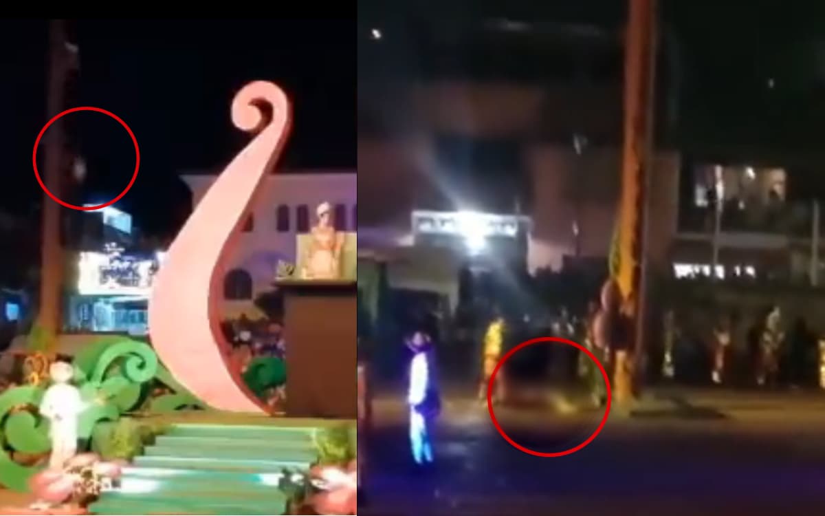 Voladora de Papantla muere al caer durante la Feria de Huauchinango