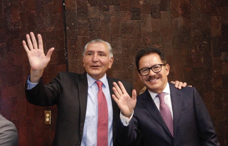 La Junta de Coordinación Política, presidida por Ignacio Mier se reunió con el titular de la Segob federal
