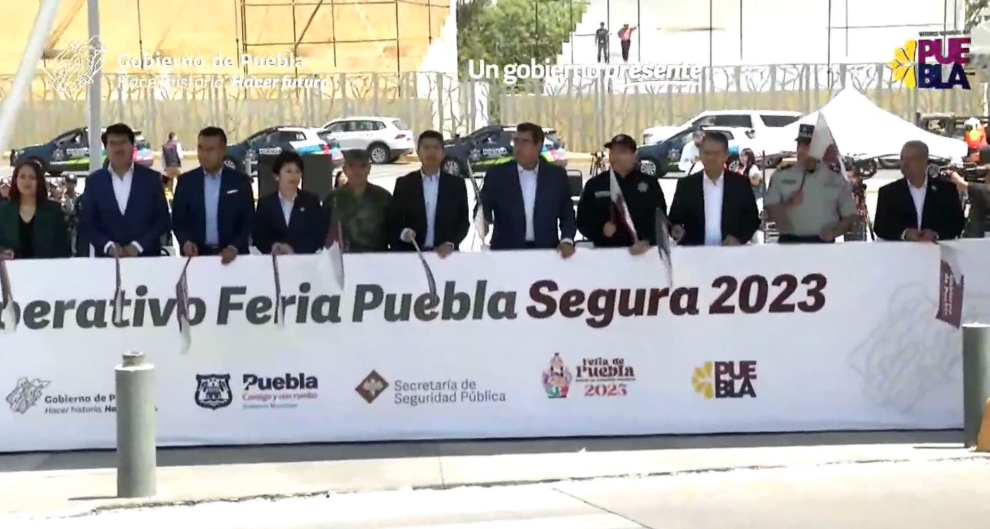 Los tres niveles de gobierno trabajarán para que la Feria de Puebla 2023 se realice en Paz y con tranquilidad 