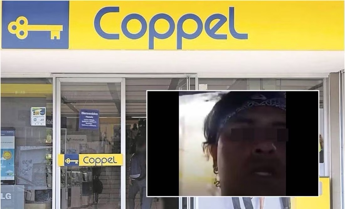 “Má perdóname”: sujeto prende fuego a Coppel de Puebla por deuda y transmite live, VIDEO