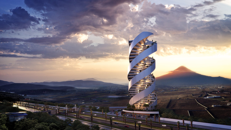 Un nuevo edificio conformará el paisaje de Puebla, México: Torre Helea