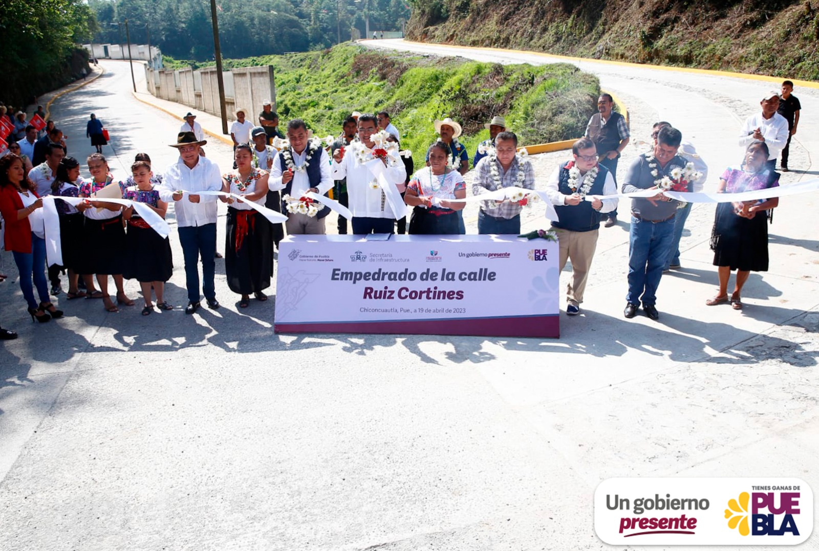 Salomón Céspedes arranca con la rehabilitación del camino artesanal Chiconcuautla-Acalama-Zempoala 