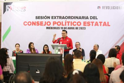 En el Partido están los verdaderos priistas, los que portan con orgullo sus colores: Néstor Camarillo