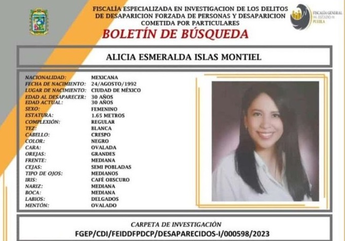 Hallan muerta a Alicia Esmeralda, en Ixcaquixtla