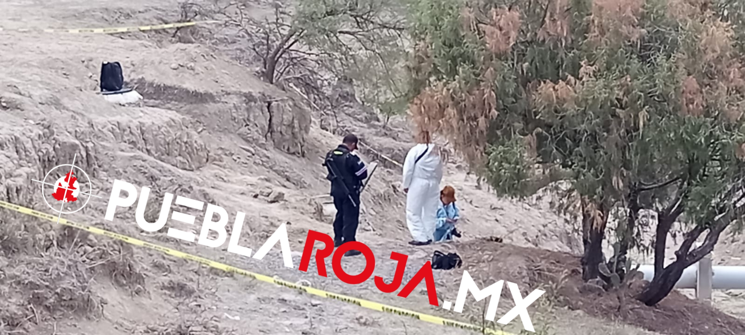 Localizan cadáver dentro de una olla de drenaje en Azumiatla