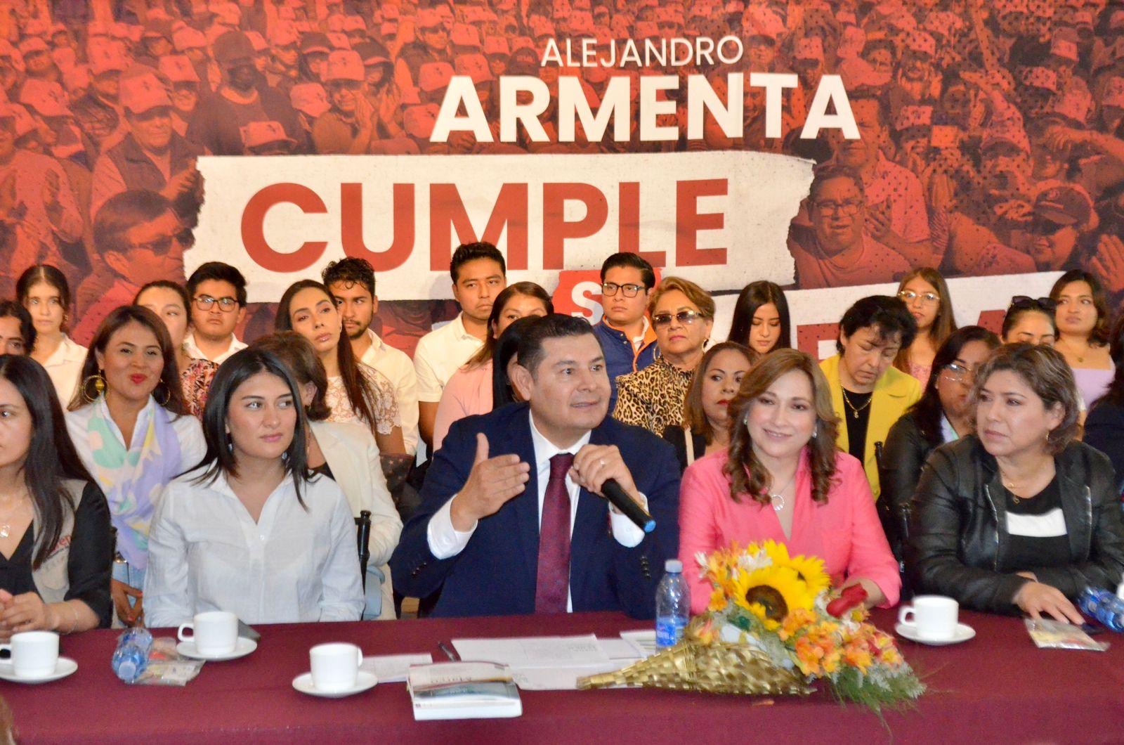 Niega Alejandro Armenta salirse de las filas de Morena para pasarse a Movimiento Ciudadano