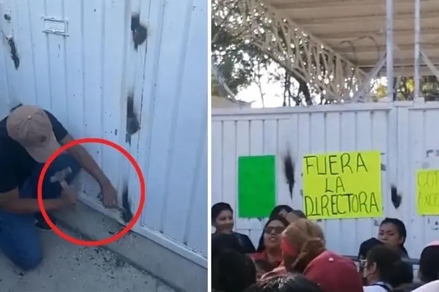 Padres de familia toman escuela en San Ramón; soldan las puertas en protesta