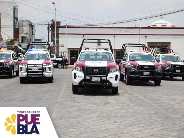 Fortalece gobierno estatal seguridad pública en Huejotzingo