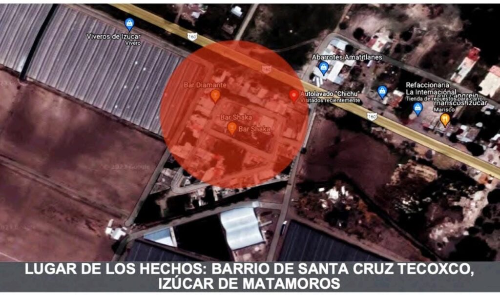 Armas y drogas fueron encontradas en la zona de tolerancia de Izúcar