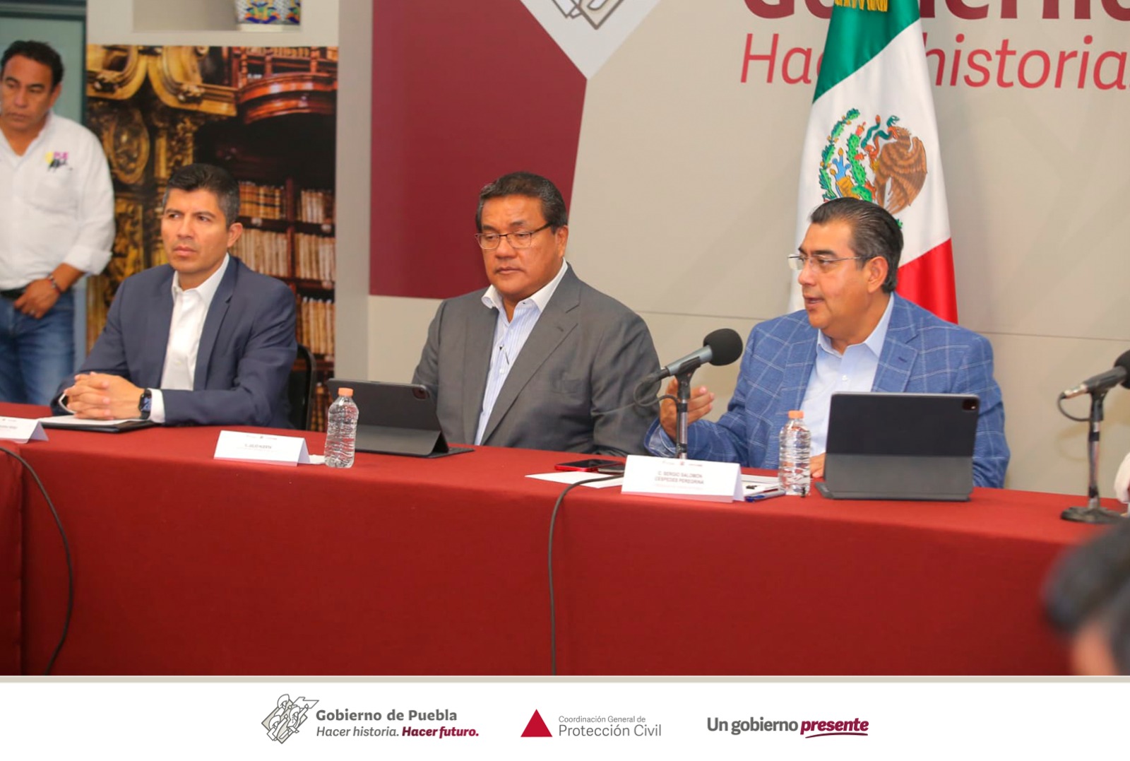 Puebla cuenta con los recursos para hacer frente a contingencias; serán utilizados de manera responsable: Salomón Céspedes