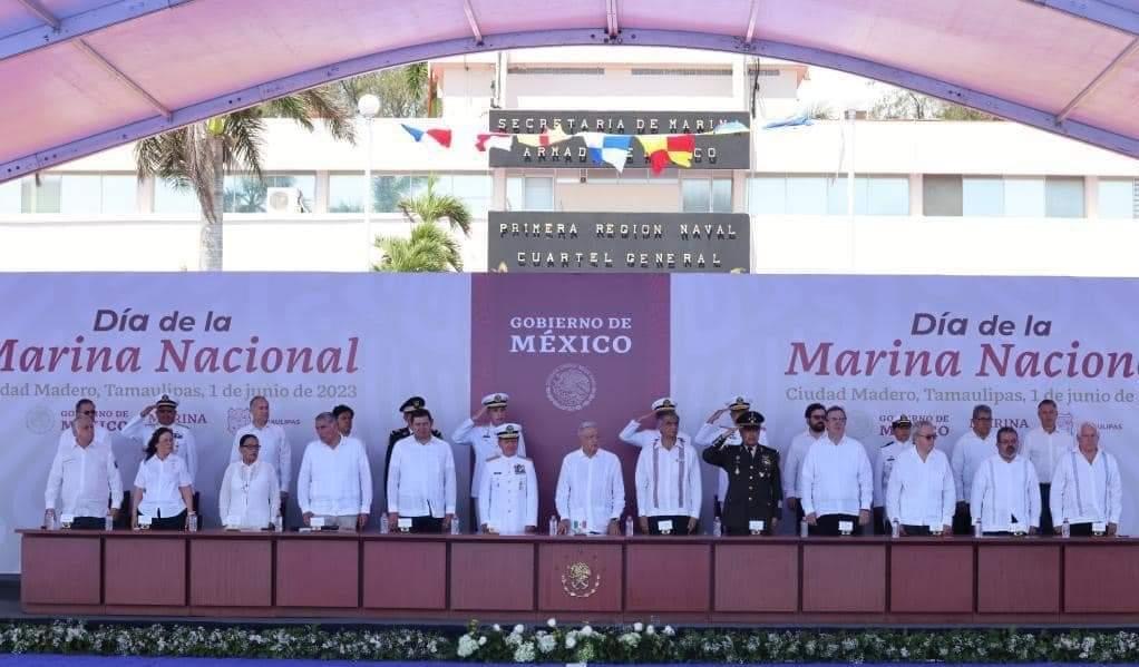 Soberanía Nacional, valor de la 4T resalta Alejandro Armenta en el Día de la Marina