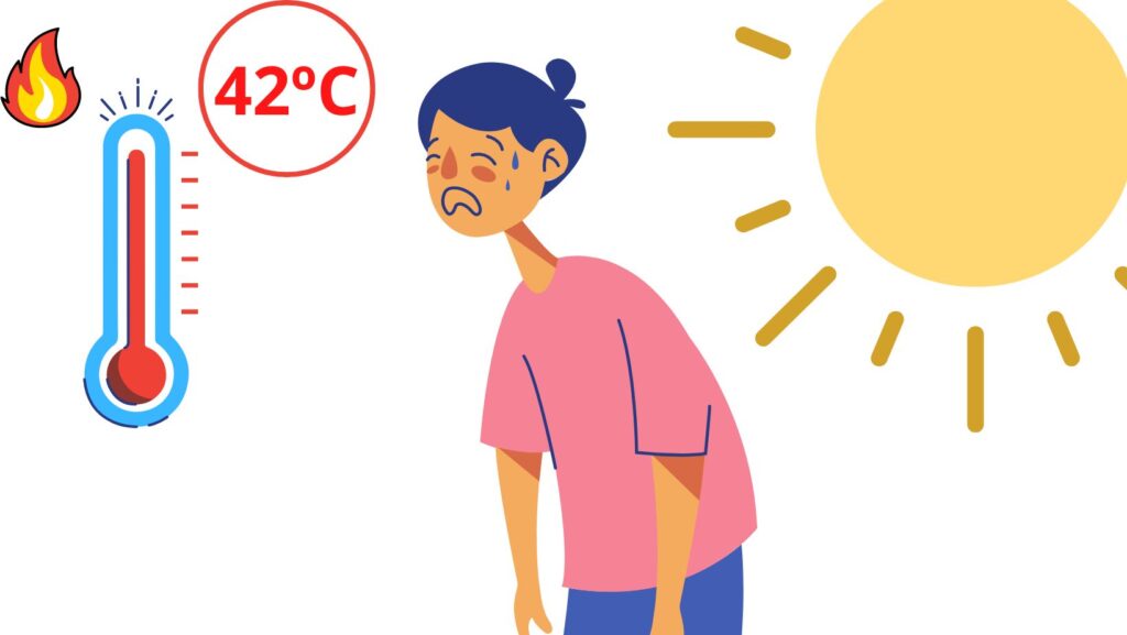 Cómo actuar en caso de insolación o golpe de calor