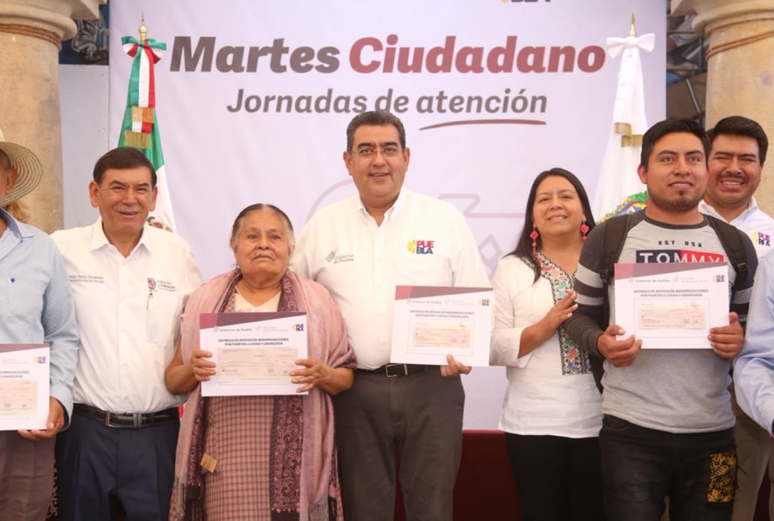 Salmón Céspedes pidió apoyo a AMLO para ampliar la Puebla- Amozoc a cuatro carriles