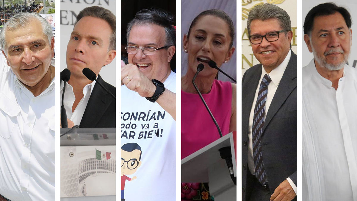 Aspirantes se registran por la candidatura de Morena para las elecciones 2024