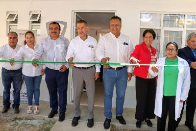 ISSSTEP, SNTE 51 y Ayuntamiento de Zaragoza reaperturan consultorio familiar