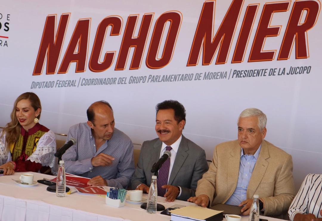 Nacho Mier celebra la llegada de María Alcalden a la Segob federal