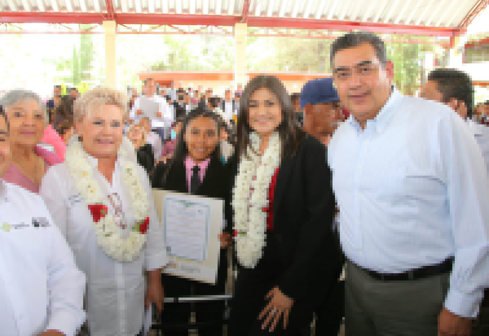 En Puebla, igualdad y acceso a la educación están garantizados: Sergio Salomón