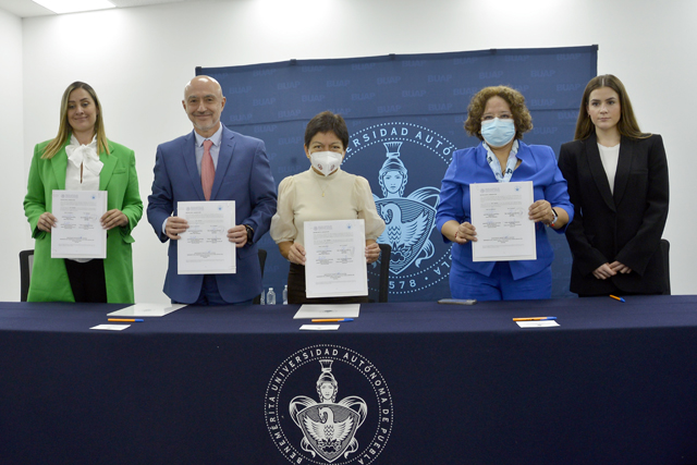 La BUAP establece vínculos sólidos en beneficio de la práctica profesional de sus estudiantes: Rectora María Lilia Cedillo Ramírez