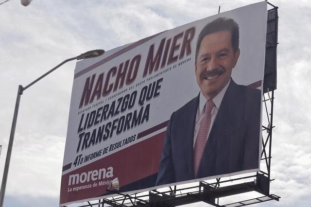 Por propaganda electoral, el gobierno de Puebla emite decreto para imponer multas de 2 mdp