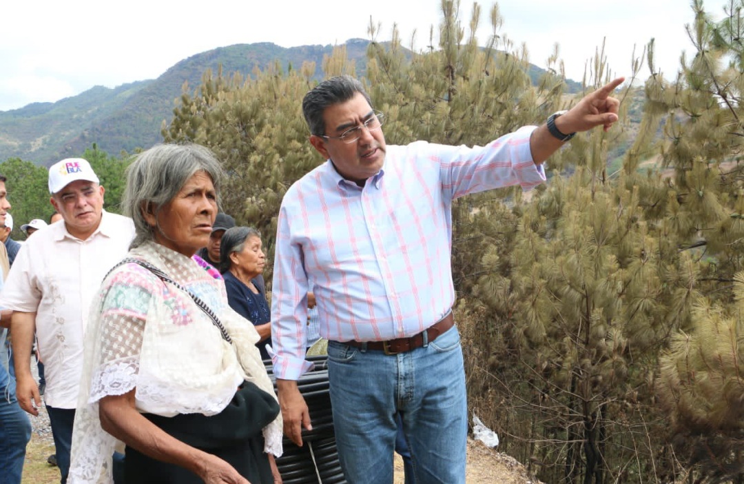 Sofocado en 80% incendio forestal en Zacatlán