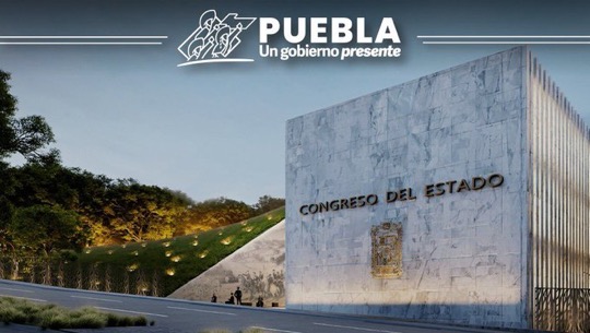 Salomón Céspedes coloca la primera piedra de la Nueva Sede del Congreso del Estado