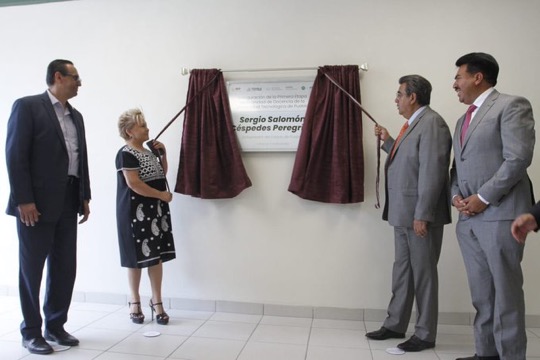 Salomón Céspedes inaugura obras en la UTP